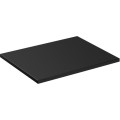 Závěsná skříňka pod umyvadlo Casad s deskou 60 cm černá
