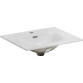 Závěsná skříňka Iconic Sky se zápustným umyvadlem 60 cm růžová/bílá