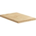 Koupelnová sestava Luxor Black s deskou, umyvadly a skříňkami 160 cm černá/dub olejovaný