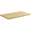 Závěsná skříňka pod umyvadlo Luxor Black II s deskou 60 cm černá/dub olejovaný