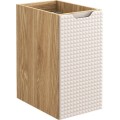 Závěsná skříňka pod umyvadlo Luxor Beige s deskou 70 cm béžová/dub olejovaný