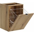 Koupelnová sestava Viva Cashmere s deskou a skříňkami 160 cm kašmírová/dub coast evoke