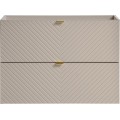 Koupelnová sestava Viva Cashmere s deskou a skříňkami 60 cm kašmírová