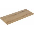 Koupelnová sestava Nova Cashmere s deskou, umyvadly a skříňkami 120 cm kašmírová/dub evoke