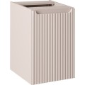 Závěsná skříňka pod umyvadlo Nova Cashmere s deskou a košem na prádlo 100 cm kašmírová/dub casella