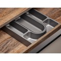 Závěsná skříňka Santa Fe s deskou 60 cm taupe/dub santa fe vintage