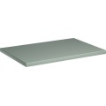 Závěsná skříňka Line Reed Green I s deskou 60 cm zelená