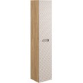 Koupelnová sestava Ocean Nika se skříňkami a umyvadlem 90 cm béžová/dub olejovaný