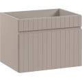 Koupelnová sestava Iconic s umyvadlem, skříňkami a zrcadlem 60 cm kašmírová/dub coast evoke