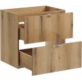 Koupelnová sestava Nova Oak Gaja se skříňkami a umyvadlem 100 cm dub evoke/bílá