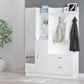 Předsíňová stěna Houseland Lunar bílá