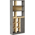 Knihovna Houseland Rory dub Wotan/beton