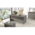 Psací stůl Houseland Jos dub Stirling/beton/antracitově šedý