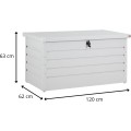 Zahradní box Allison 385 L světle šedý