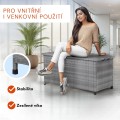 Zahradní box Dominic 270 L šedý