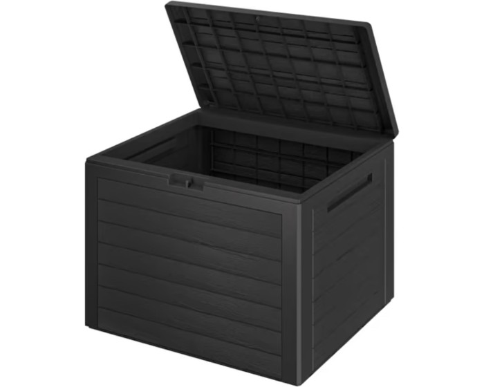 Zahradní úložný box Molly 190 L antracitový