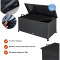 Zahradní úložný box Negy 270 L černý