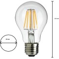 LED žárovka Glight 01 teplá bílá