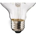 LED žárovka G125 teplá bílá