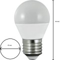 LED žárovka G45 studená bílá