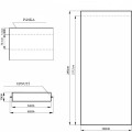 Závěs AmeliaHome Velvet s multifunkční páskou bílý