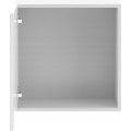 Nástěnná skříňka Vivien 50 cm bílý lesk