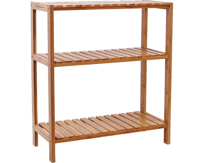 Praktický regál SKU Donovan hnědý