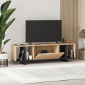 TV stolek Houseland Zitano dub přírodní/černý